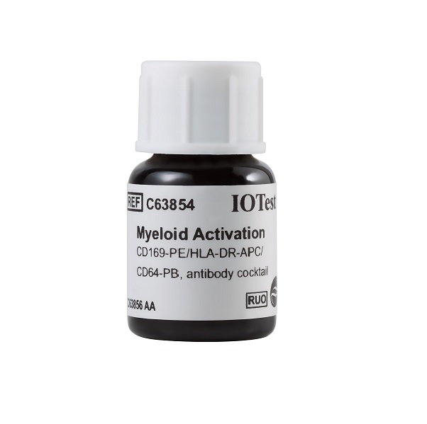 C63854_IOTest Myeloid Activation CD169-PE/HLA-DR-APC/CD64-PB Antibody Cocktail