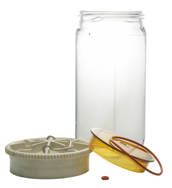 C31600_1L Polycarbonate Bottle Assembly - 2Pk
